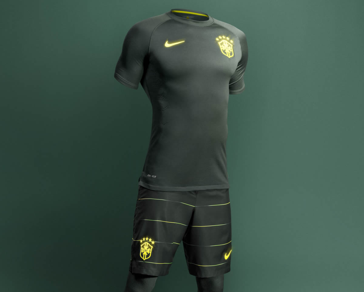 La tercera camiseta de Brasil | Foto Nike