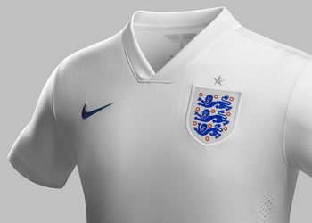 La nueva camiseta de Inglaterra | Foto Nike