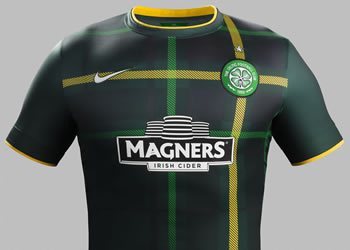 Camiseta suplente del Celtic | Foto Nike