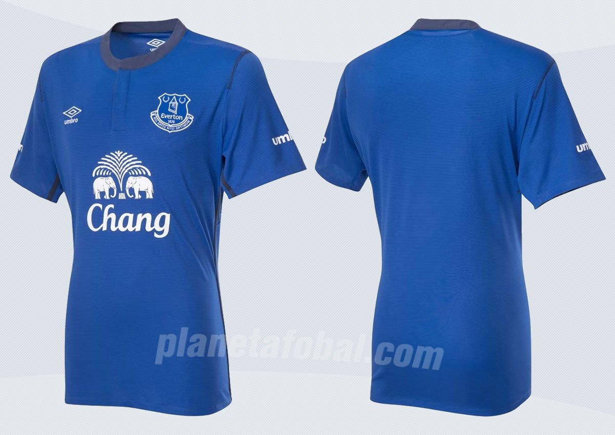Everton presentó su nueva camiseta titular | Imagenes web oficial