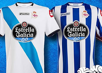 Las tres nuevas casacas del Deportivo | Foto Web Oficial