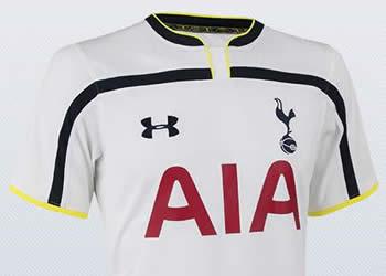 Así luce la nueva camiseta titular Under Armour de Tottenham | Foto web oficial