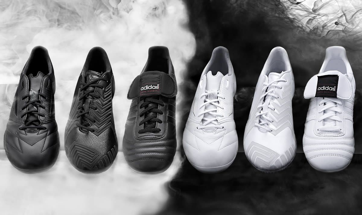 Adidas presentó sus botines edición especial Black/White | Foto Adidas