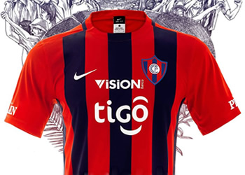 Camiseta titular de Cerro Porteño | Foto Nike