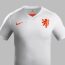 Camiseta suplente de Holanda | Foto Nike