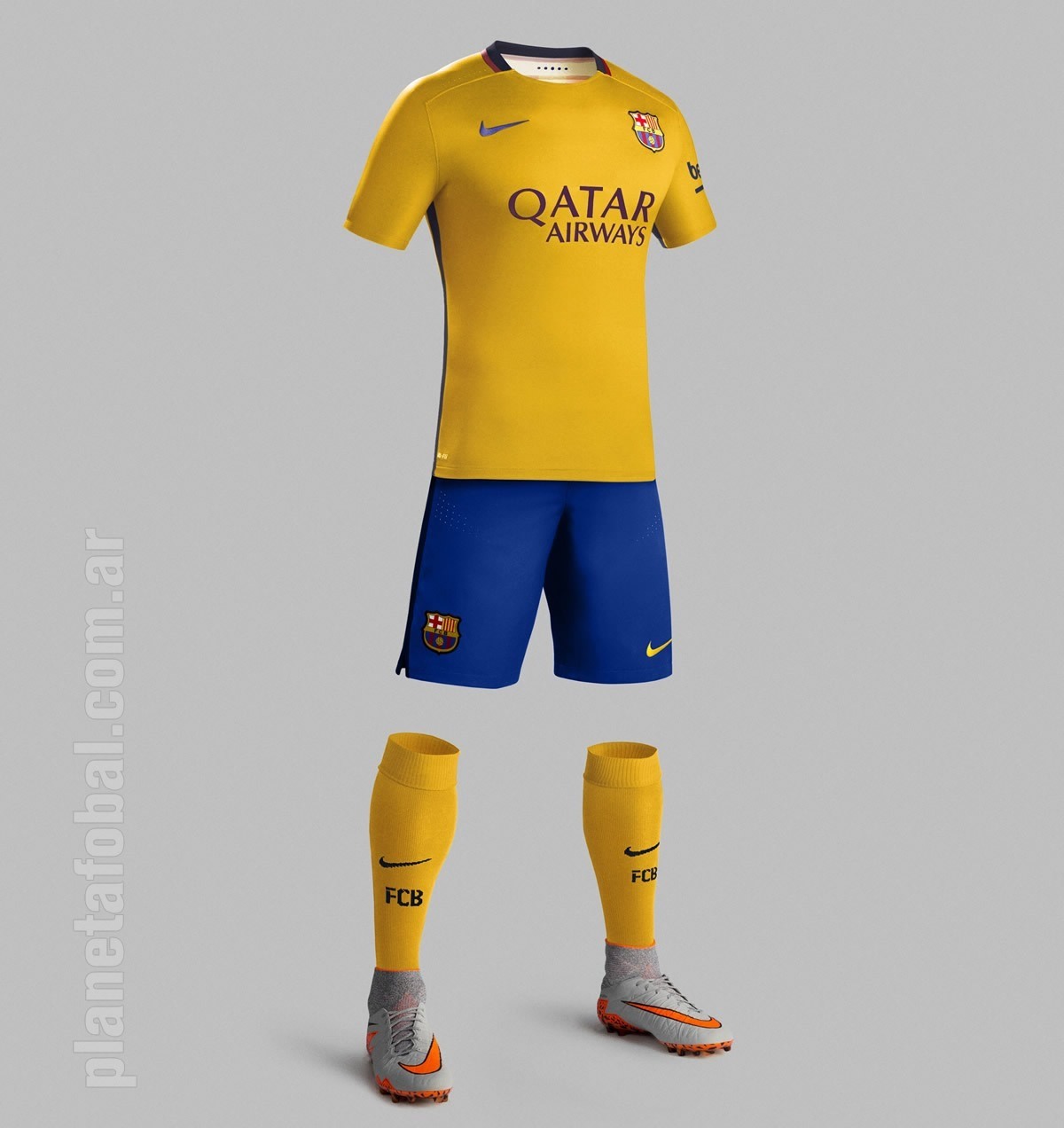 radio Sedante Quedar asombrado Camiseta suplente Nike del Barcelona 2015/16