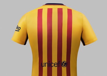 Camiseta suplente del FC Barcelona | Foto Nike