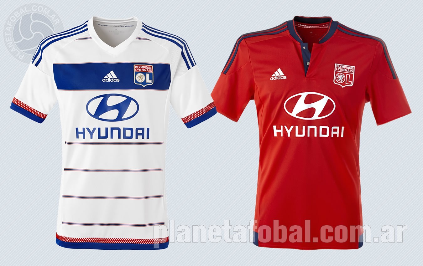 Así lucen las nuevas camisetas de Olympique Lyon | Imagenes Tienda Oficial
