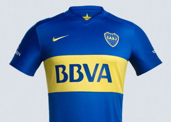Camiseta titular de Boca | Foto Web Oficial