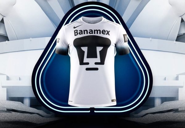 burbuja loto Chelín Tercera camiseta Nike de los Pumas de la UNAM 2016