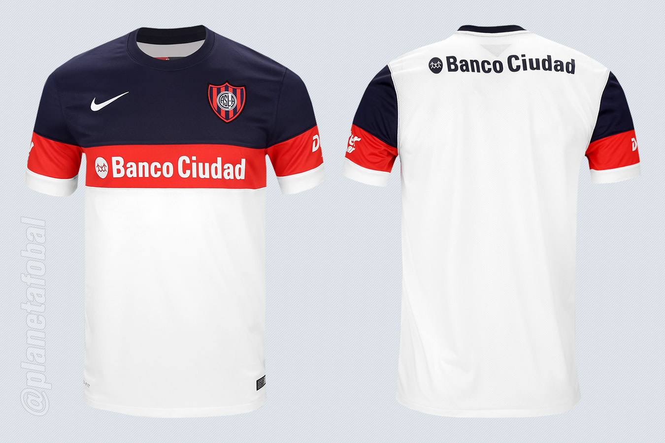 Nueva camiseta de San Lorenzo | Imágenes Tienda Oficial