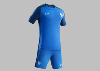 Camiseta titular de Francia | Foto Nike