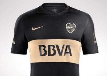 Camiseta negra de Boca | Foto Nike