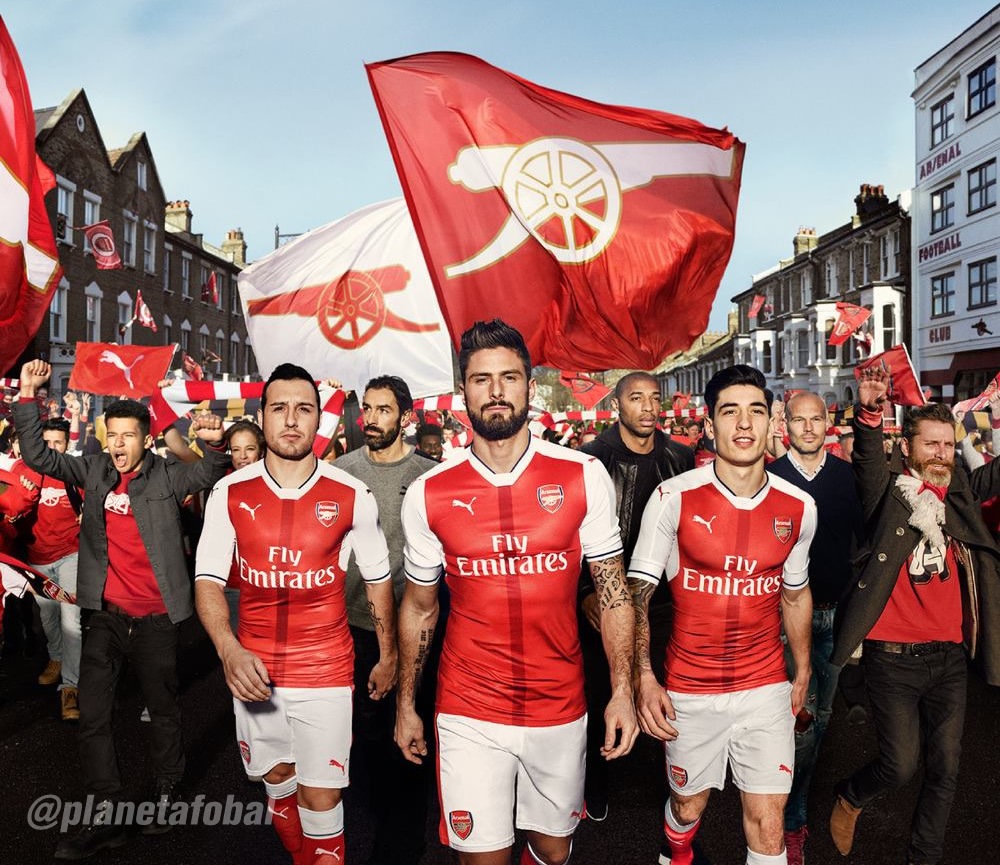Nueva camiseta del Arsenal | Foto Puma