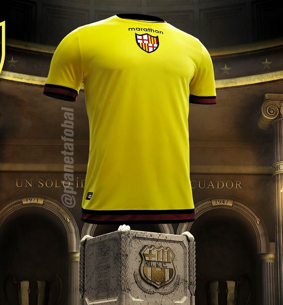 Camiseta especial del Barcelona SC | Foto Marathon