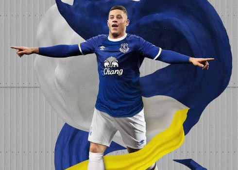 Camiseta titular del Everton | Foto Web Oficial