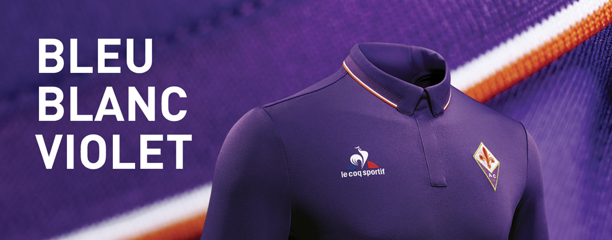 Camiseta titular de la Fiorentina | Foto le coq sportif