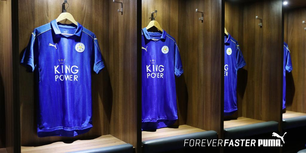Camiseta titular del Leicester City 2016/2017 | Foto Puma