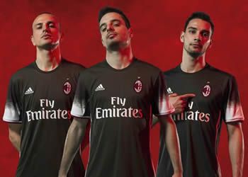 Tercera camiseta del AC Milan | Foto Adidas