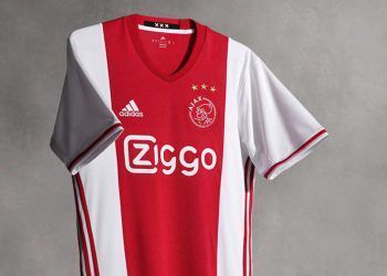 Camiseta titular del Ajax | Foto Web Oficial