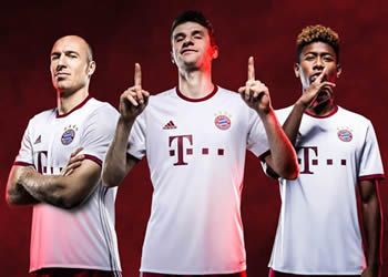 Nueva camiseta del Bayern Munich | Foto Web Oficial