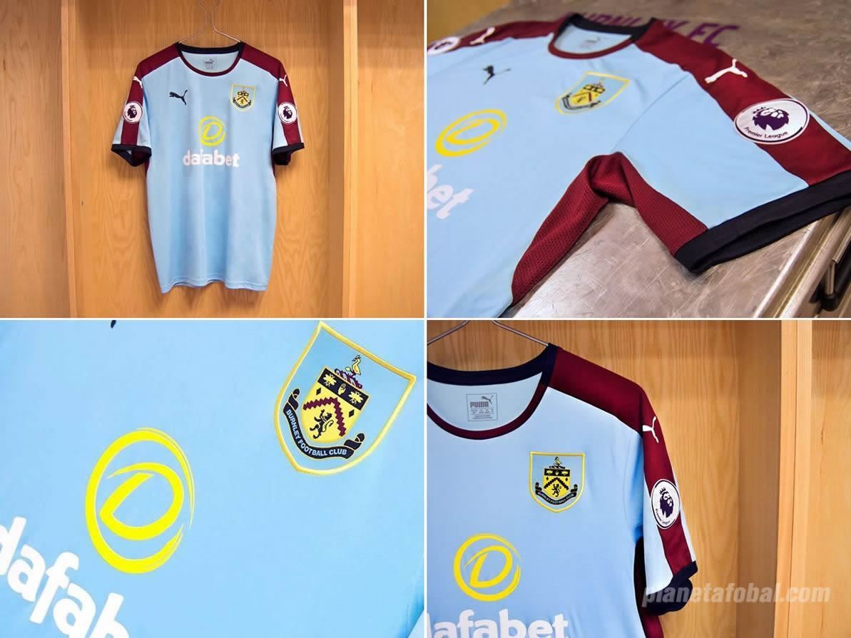 Camiseta suplente del Burnley | Foto Web Oficial