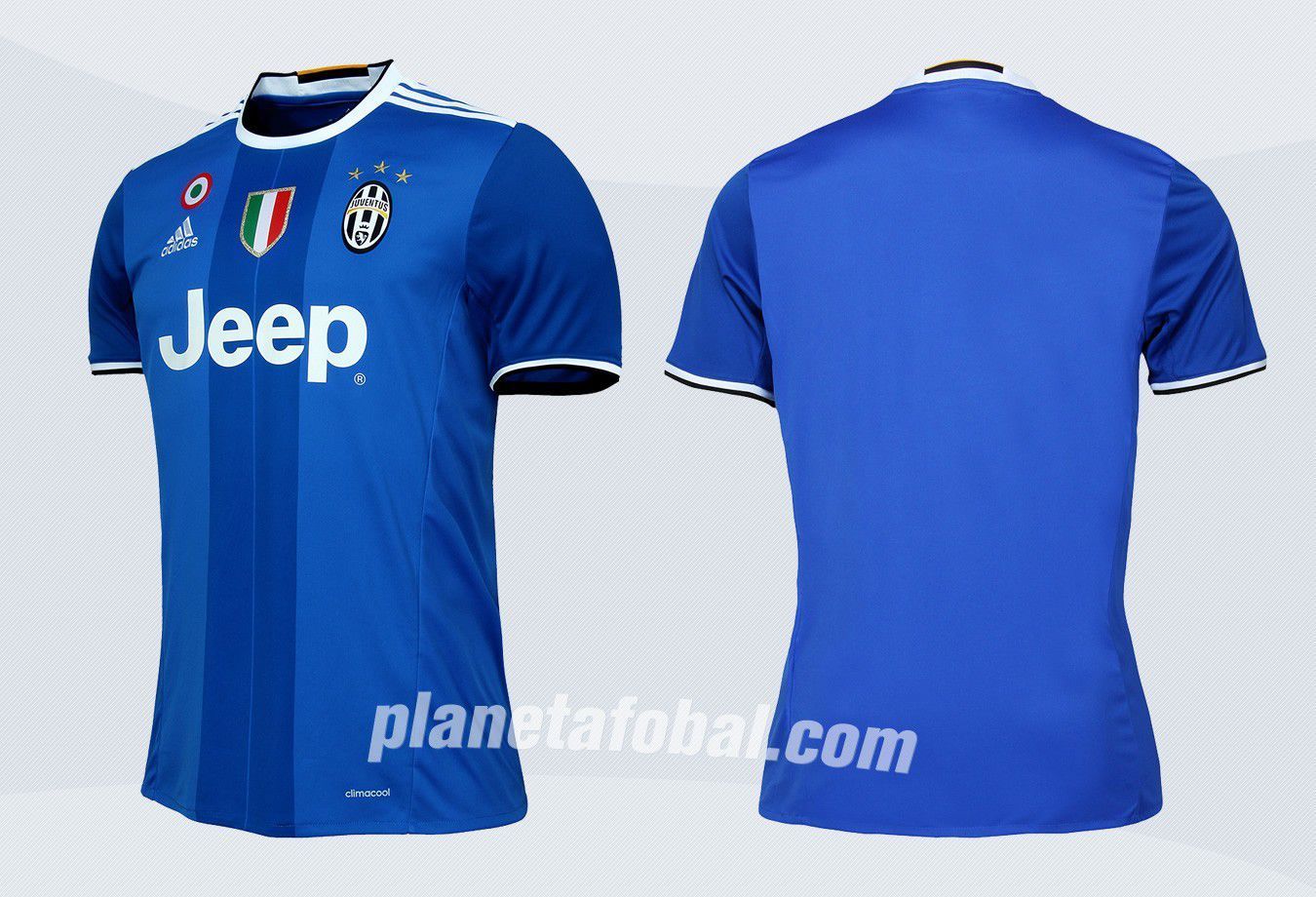 Camiseta suplente Adidas de la Juventus de Italia para 2016/2017 | Imagen Tienda Oficial