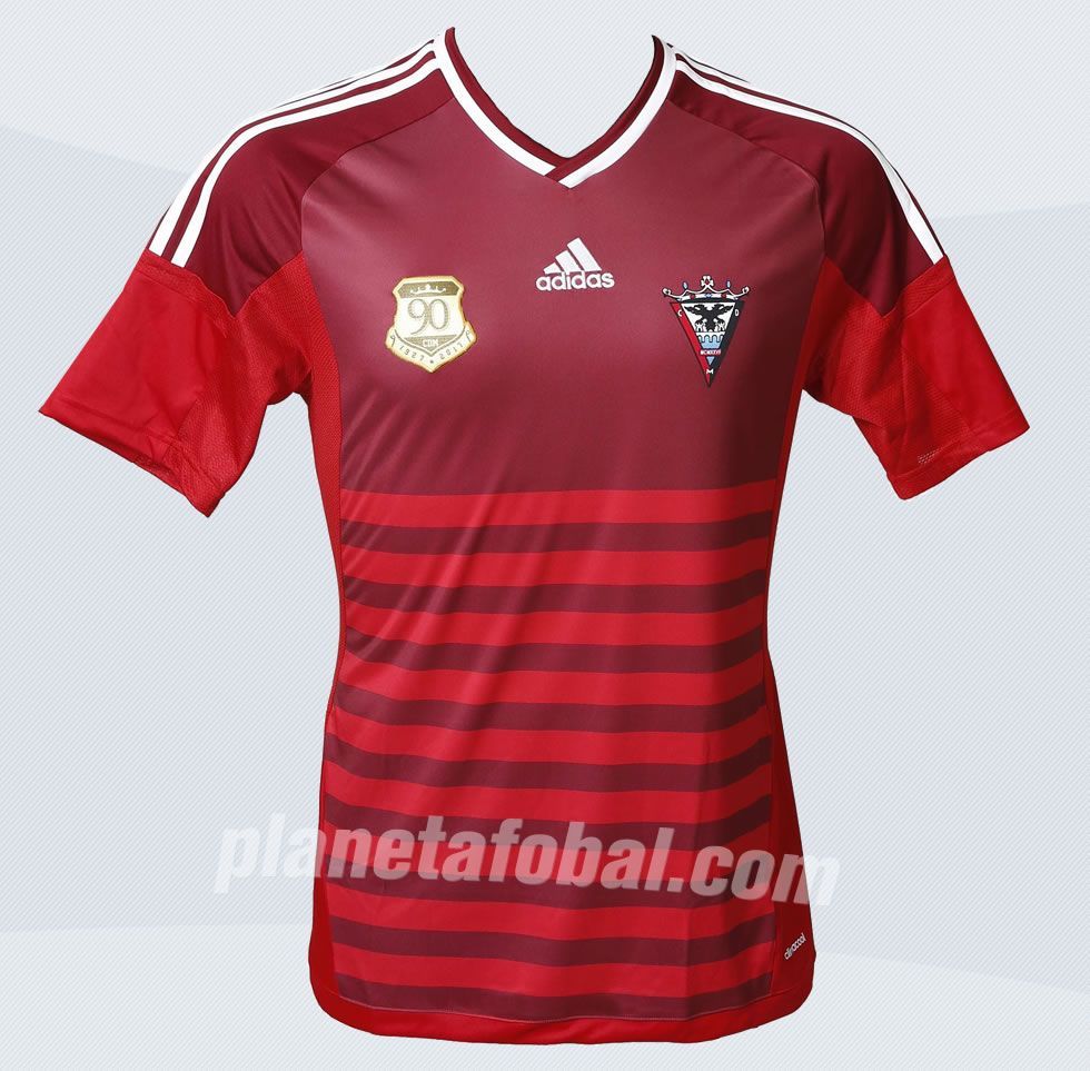 Camiseta titular Adidas del CD Mirandés para 2016/2017 | Foto Instagram oficial