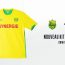 Camiseta titular Umbro del FC Nantes de Francia para 2016/2017 | Foto web oficial