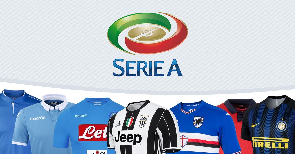 Las camisetas de la Serie A de Italia 2016/2017