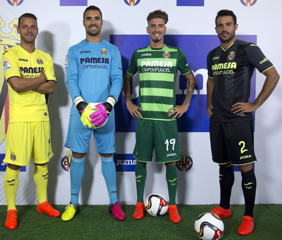 Nuevas camisetas Joma del Villarreal CF para 2016/2017 | Foto web oficial