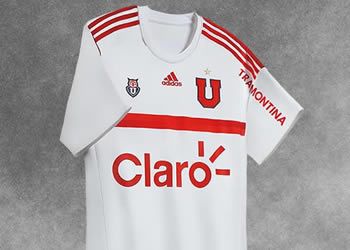 Camiseta suplente de la U de Chile para 2016/2017 | Foto Adidas Chile