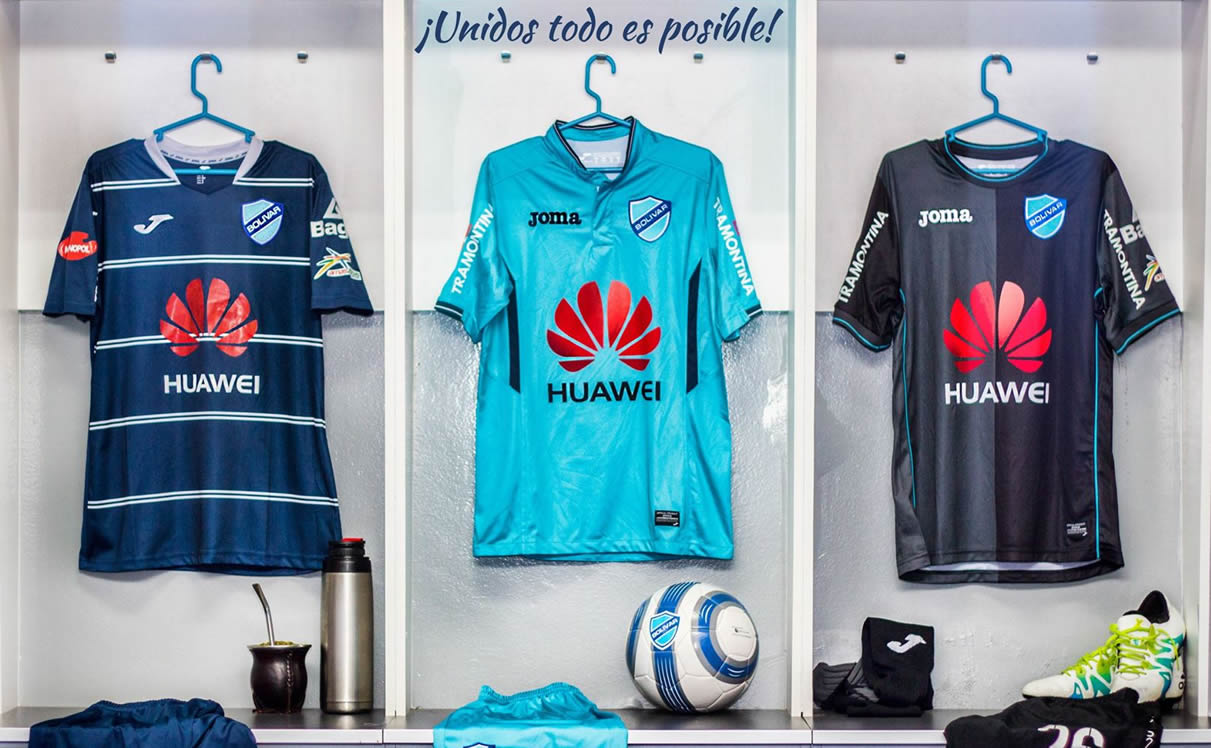 Nuevas camiseta del Club Bolívar | Foto Facebook Oficial