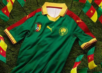 Nueva camiseta de Camerún | Foto Puma