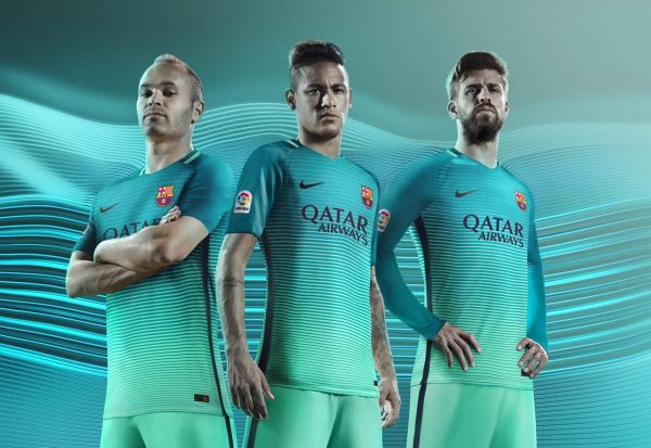 cuestionario Almeja ruido Tercera camiseta Nike del Barcelona 2016/17