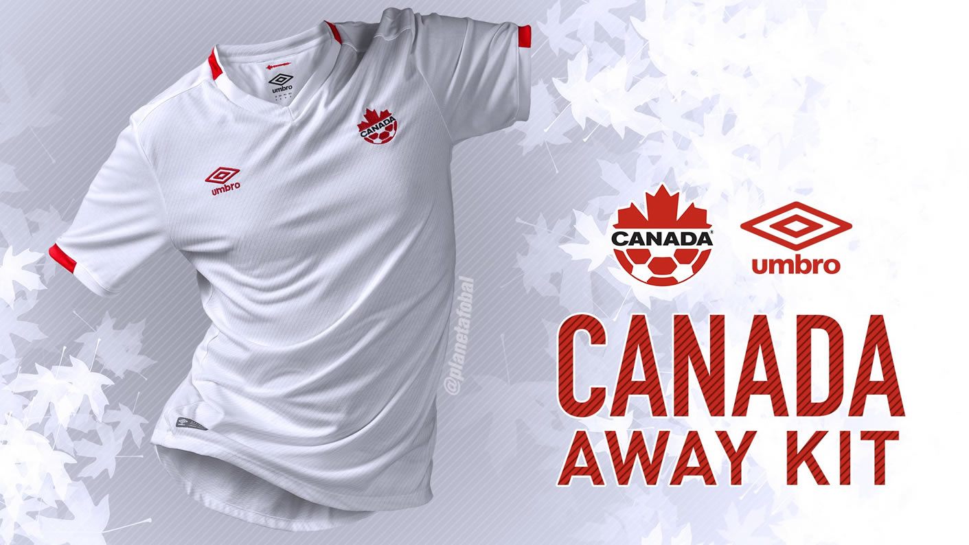 Nueva camiseta suplente de Canadá | Foto Web Oficial