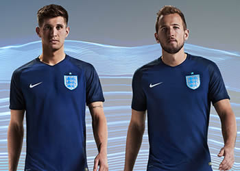 Nueva camiseta suplente de Inglaterra | Foto Nike