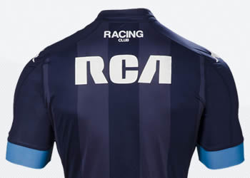 Nueva camiseta suplente de Racing | Foto Kappa