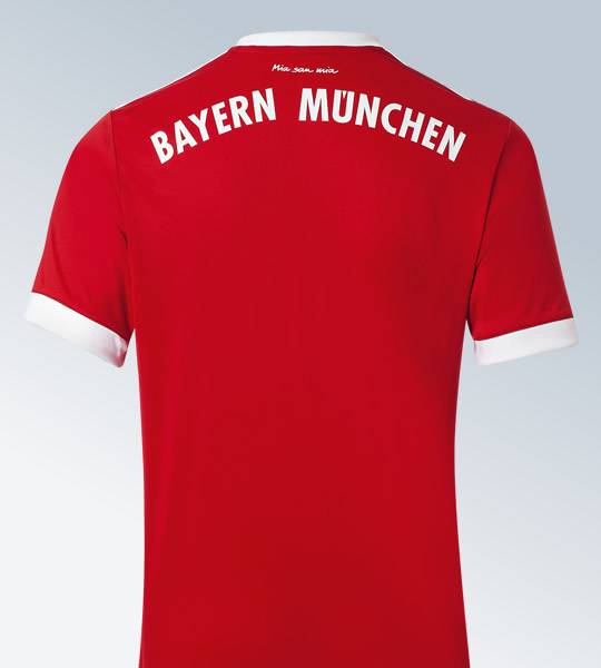 Nueva camiseta del Bayern Múnich | Foto Web Oficial