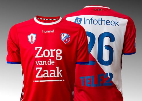 Camiseta titular del FC Utrecht para 2017/2018 | Imágenes Web Oficial