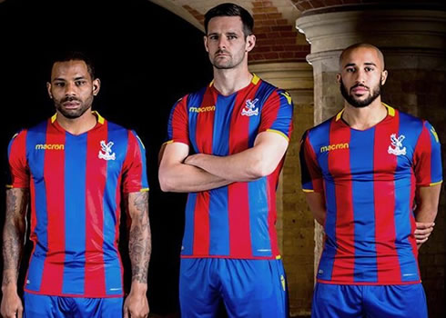 Nueva camiseta del Crystal Palace | Foto Web Oficial