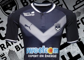 Nueva camiseta del Girondins de Bordeaux | Foto Web Oficial