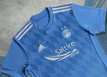 Camiseta suplente Adidas del Aberdeen FC | Foto Web Oficial