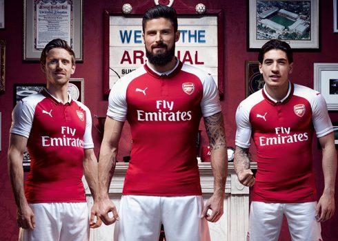 Nueva camiseta titular del Arsenal FC | Foto Puma