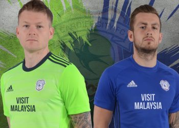 Nueva camisetas Adidas 2017-18 del Cardiff City | Foto Web Oficial