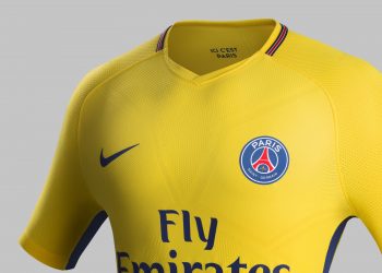 Camiseta suplente del PSG 2017-18 | Foto Nike