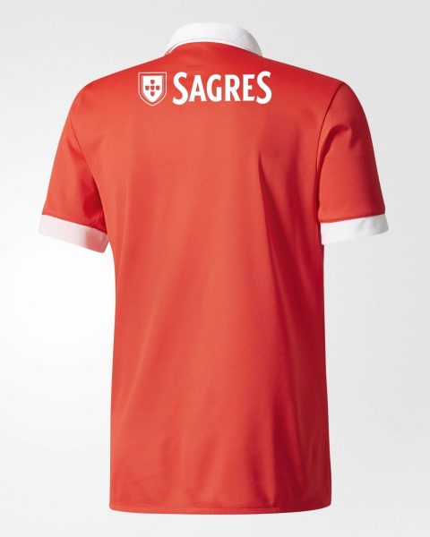 Nueva camiseta titular 2017-18 del Benfica | Foto Web Oficial