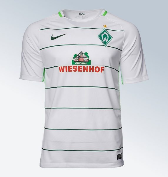 Camiseta suplente Nike 2017-18 del Werder Bremen | Foto Web Oficial