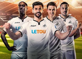 Camiseta titular del Swansea City para 2017/2018 | Foto Web Oficial