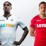 Fer y Olsson con las nuevas camisetas del Swansea City | Imágenes web oficial